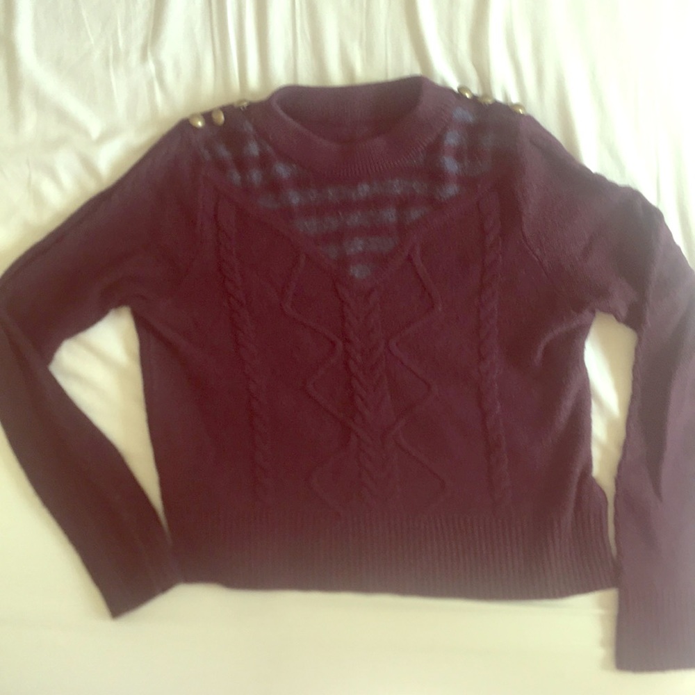Cropped sweater